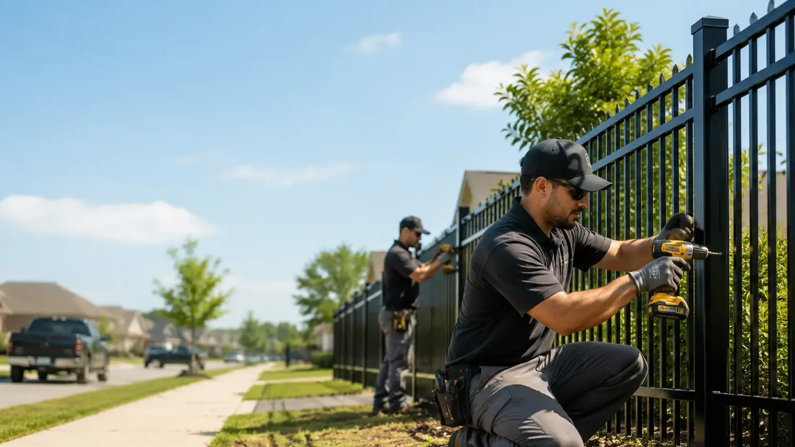 Metal Fence Installation in Belleville, WV